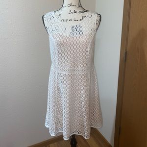 VENUS White Lace Summer Dress 14 #98